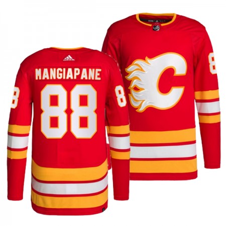 Dresovi Calgary Flames Andrew Mangiapane 88 Adidas Crvena Authentic - Muške Dresovi Calgary Flames Andrew Mangiapane 88 Adidas Crvena Authentic - Muške